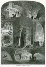 Scenes in Mammoth Cave (Kentucky)