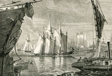 Scene on the East River
