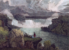 A Distant View of the Falls of Niagara