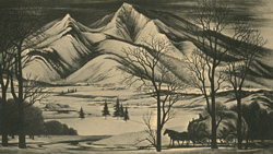 Mountains in Snow