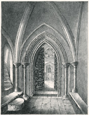 UFFINGTON CHURCH, BERKSHIRE (Interior of the South Porch)