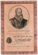 Henry Percy Earl of Northumberland