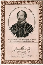 Peregrine Bertie Lord Willoughby, of Eresby