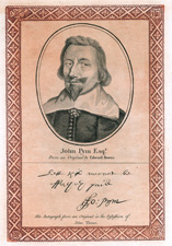 John Pym Esqr