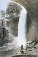 Minnehaha or Brown's Falls near Fort Snelling (MN)