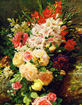 Vintage caledar art florals