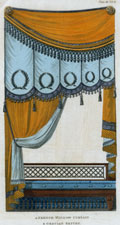 A French Window Curtain and a Grecian Settee