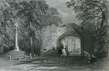 Market Cross and Palace Gate, Scone