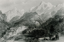 Eaux Bonnes, in the Pyrenees