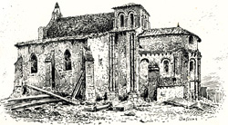 Bassens, View of Church