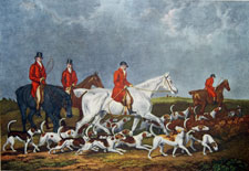 THE EARL OF DERBY'S STAG HOUNDS