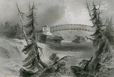 Bridge at Bytown, Upper Canada