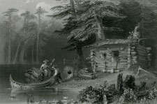 A Shanty on Lake Chaudiere