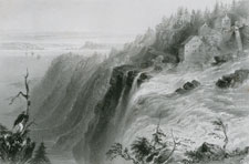 Scene from the Summit of the Fall of Montmorency