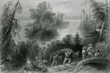 Burial place of the Voyageurs
