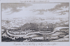 Perspective View of the City of Bath, in Somersetshire