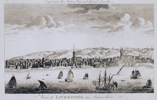 View of Liverpool in Lancashire