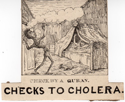 CHECKS TO CHOLERA