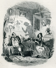 The Shadow in the little parlor
