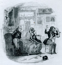 Mr. and Mrs. Mantalini in Ralph Nickleby's Office