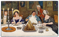 Dining scene