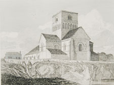 Church of Lery near Pont-de-l'Arche