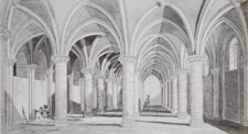 Mount St. Michel, Interior of Knight's Hall