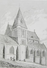 Tower of the Church of St. Michel de Vaucelles, Caen