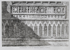 Ornaments, E. End of Beccles Church, Suffolk