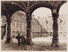 LIGE Palais de Justice, once Bishop's Palace PLATE XXVI