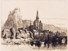 DINANT The Cathedral, Fortress, and the Meuse PLATE XXV
