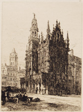 OUDENARDE Hotel de Ville PLATE XXVII