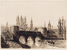TOURNAI Ancient Bridge and City Wall