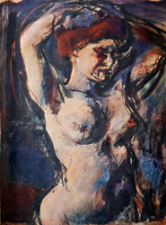 AU MIROIR by Rouault