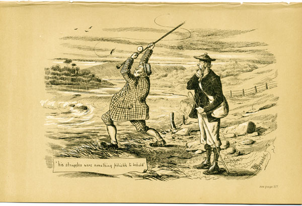 His struggles were something pitiable to behold
