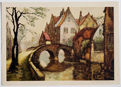 Canal in Flanders