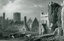 Inner Court of Manorbeer Castle