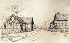 Sketch of unknown village