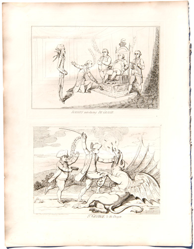 original James Gillray etchings Guy Vaux
The Jubilee