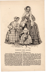 Godey's fashion print