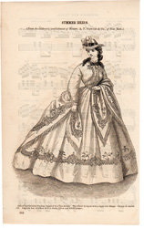 Godey's fashion print