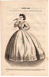 Godey's fashion print