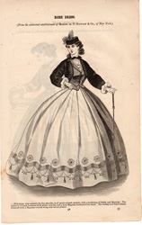 Godey's fashion print