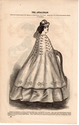 Godey's fashion print