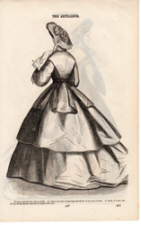 Godey's fashion print