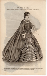 Godey's fashion print