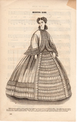 Godey's fashion print