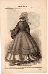 Godey's fashion print