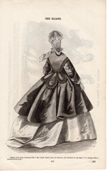 Godey's fashion print