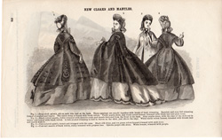 Godey's fashion print